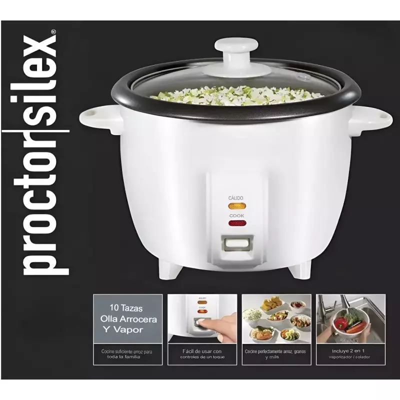 OLLA ARROCERA PROCTOR SILEX 10 TAZAS