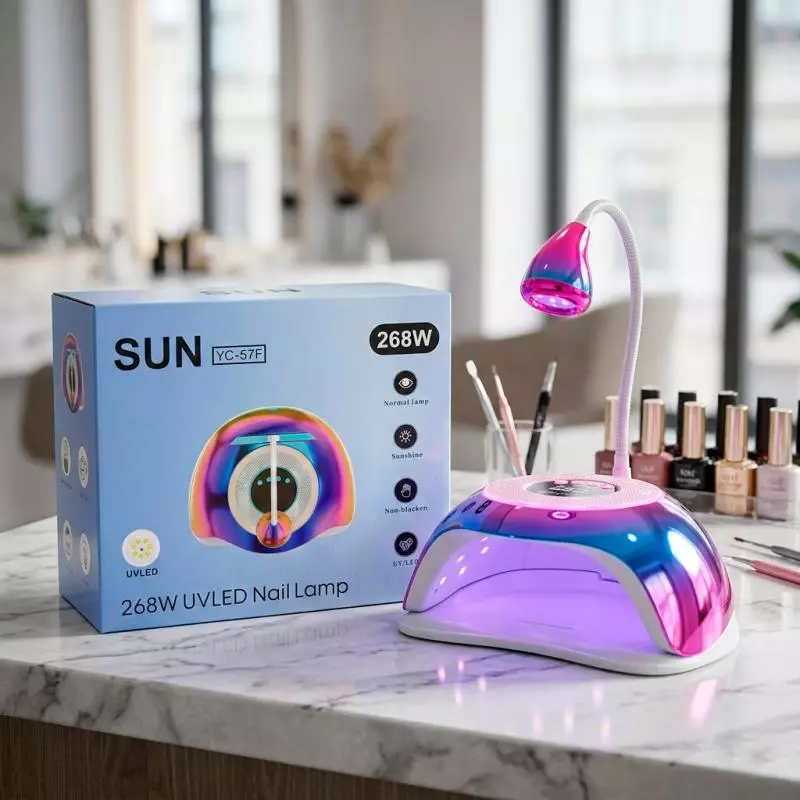 LÁMPARA DE UÑAS 268W SUNSHINE UV/LED
