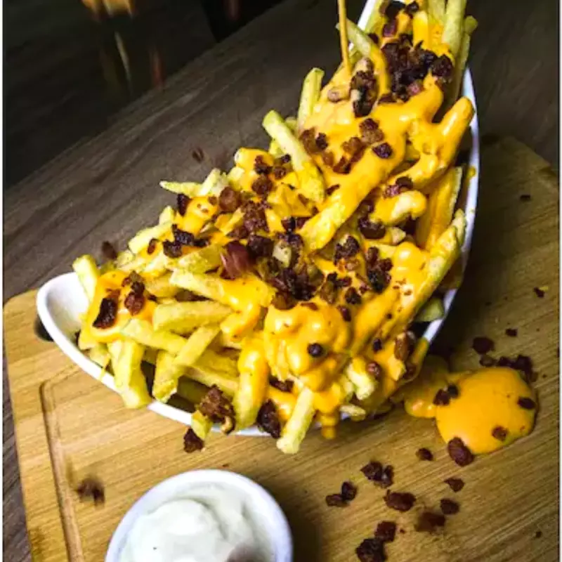 BATATA  GRANDE C/CHEDDAR BACON