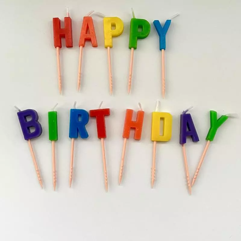 velas happy birthday