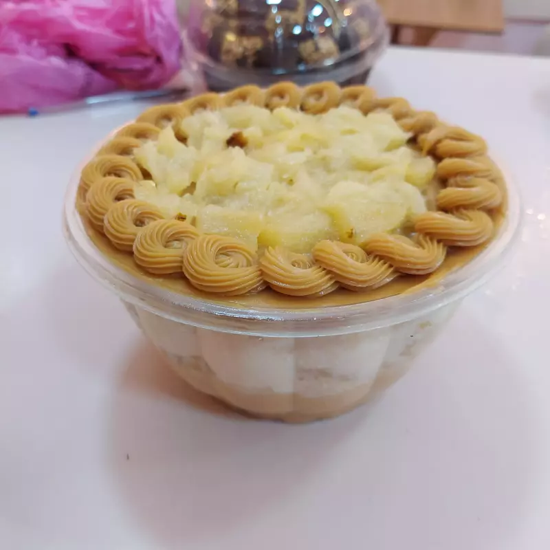 Torta abacaxi c/ doce de leite