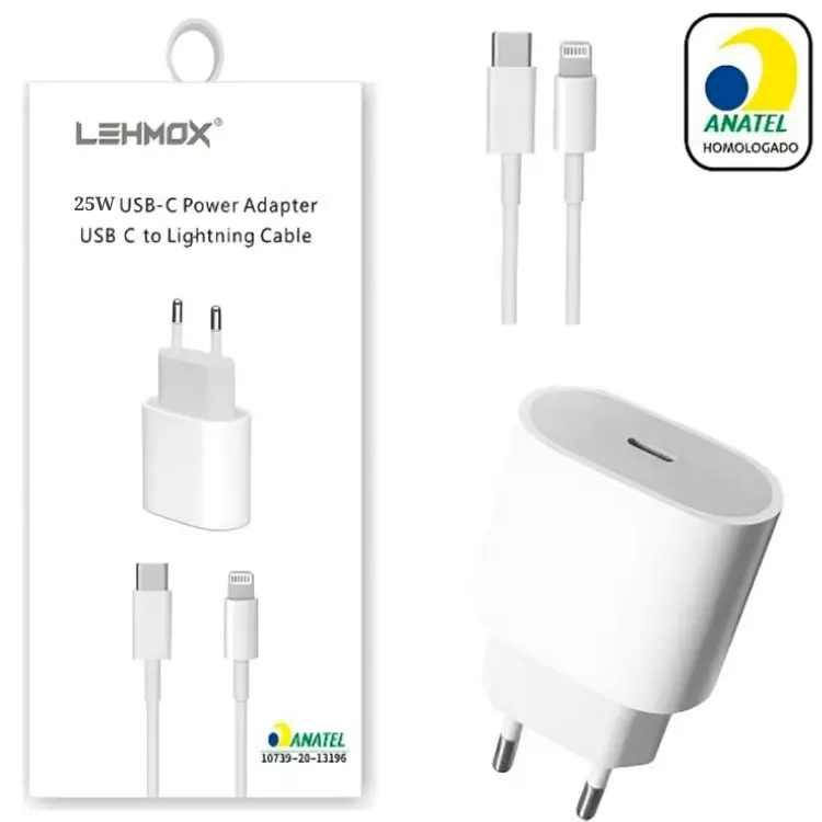 CARREGADOR IOS LEHMOX LE-357-3