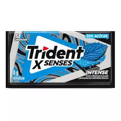 CHICLETE TRIDENT X SENSE INTENSE