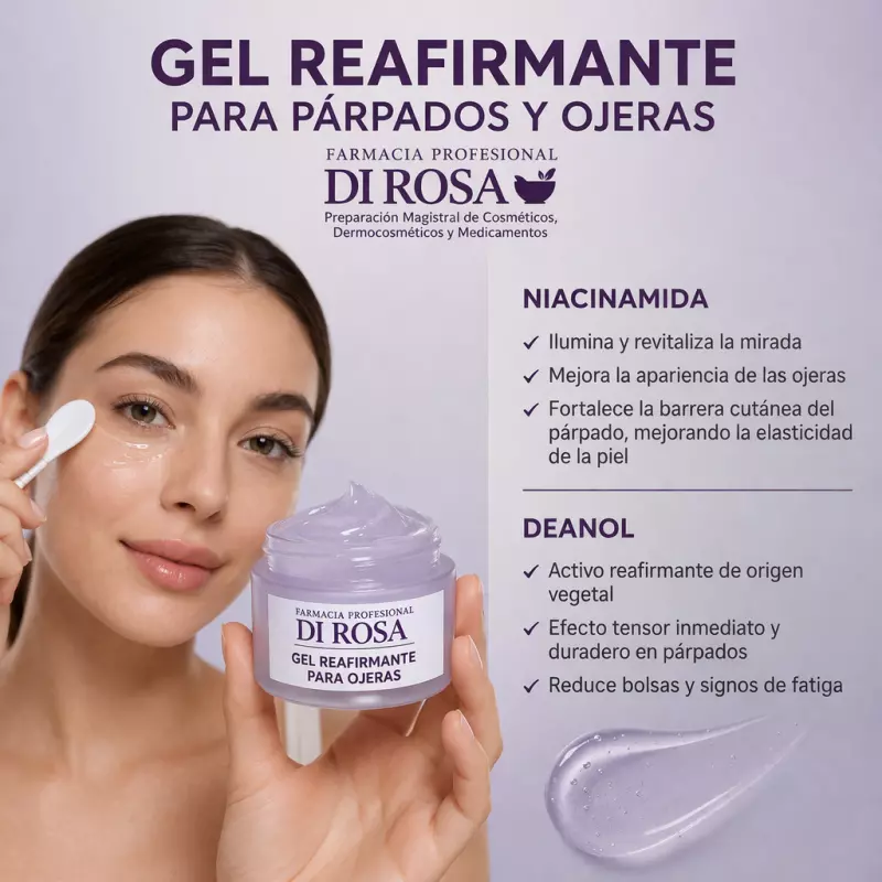 Gel reafirmante párpados y ojeras