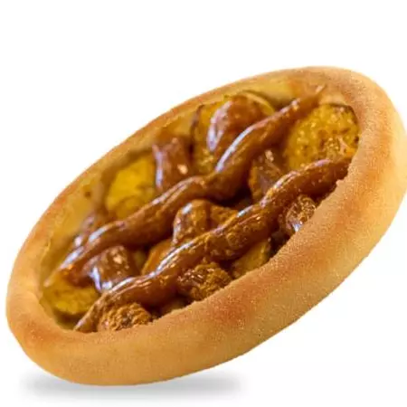 ESFIHA DE DOCE DE LEITE C/ BANANA