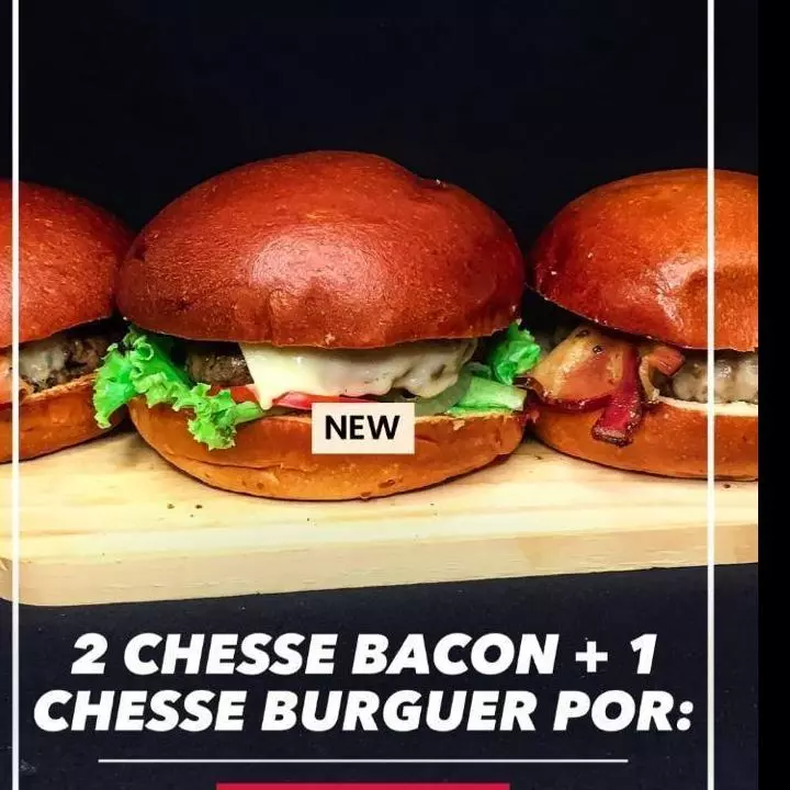 🥓🍔 Dupla Bacon + cream Cheese
