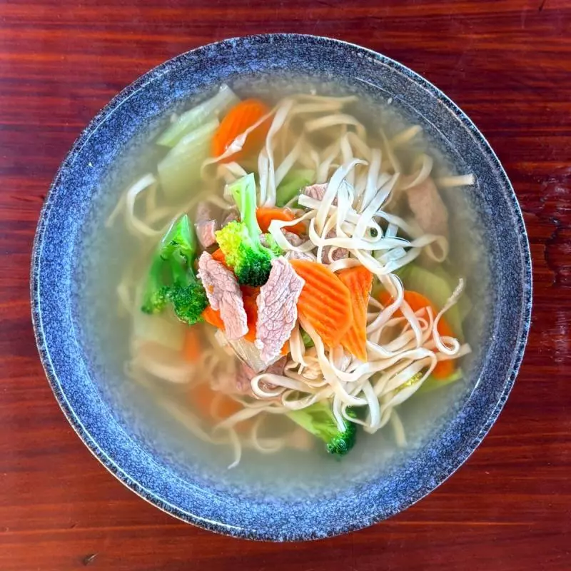 Sopa de noodles