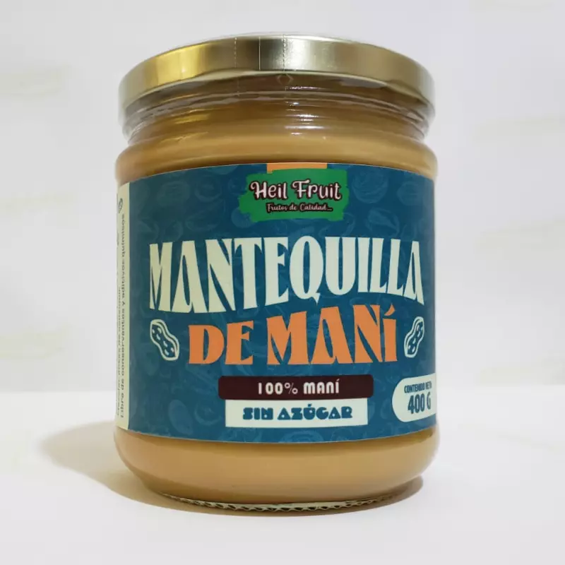 MANTEQUILLA DE MANI "SMOOTH" x 410gr