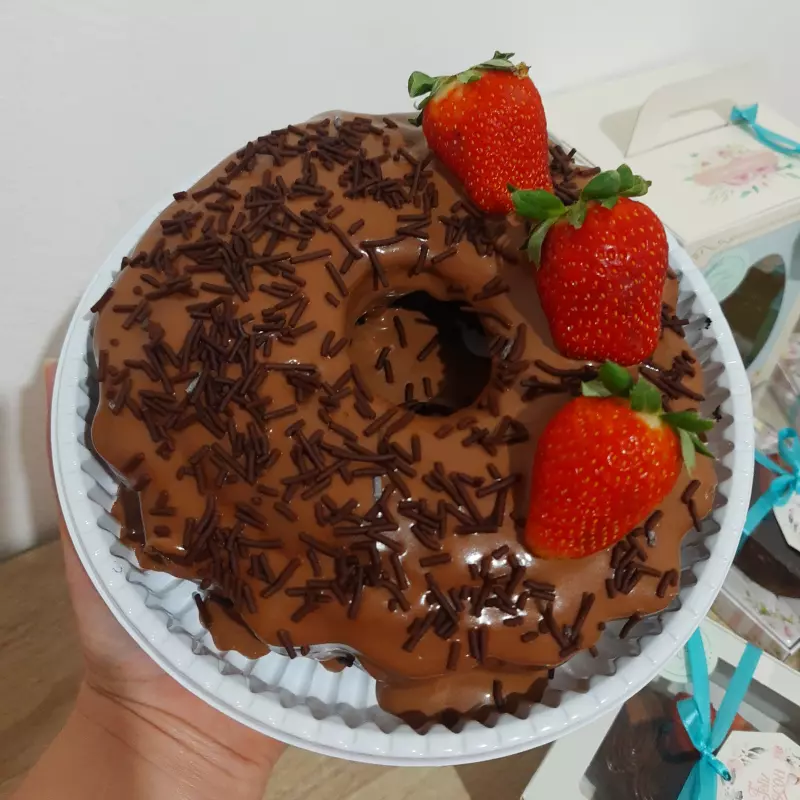 Bolo chocolate vulcão 700g