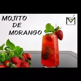 Mojito de Morango copo 700 ml