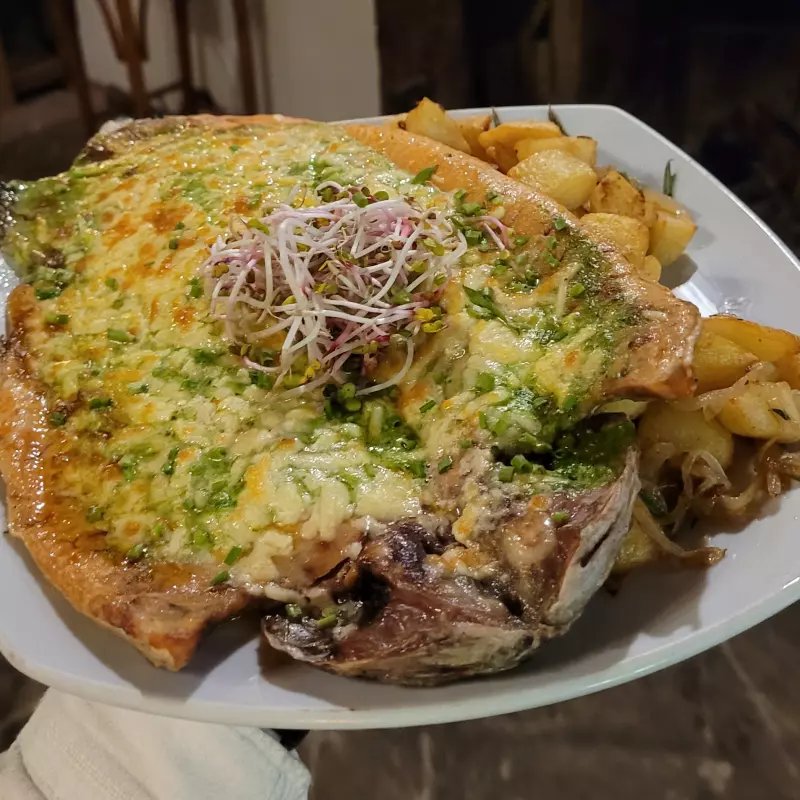 Trucha a la Florentina