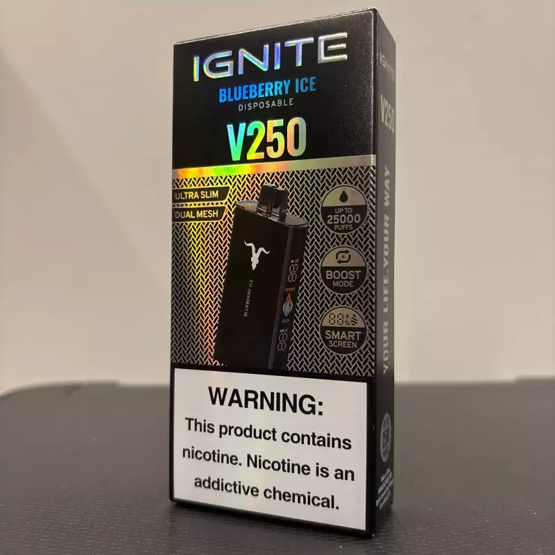 IGNITE V250  Blueberry Ice