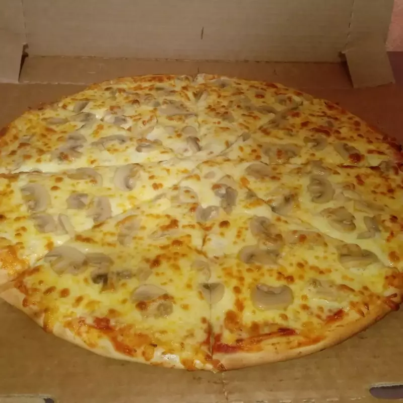 Jamón y hongos (elegir tamaño)