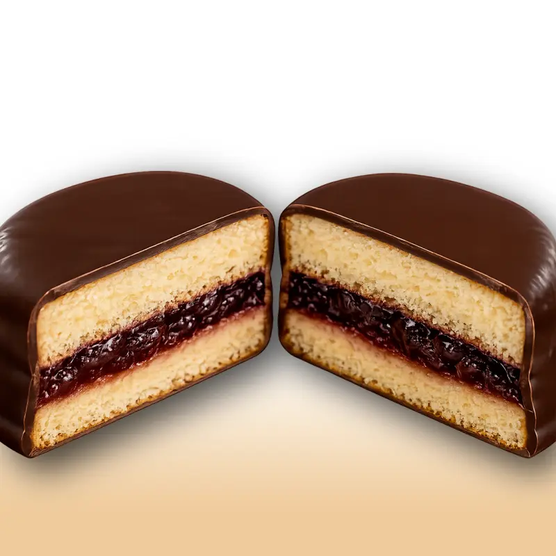 Alfajor artesanal Frutos Rojos