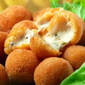 Bolinha de Queijo Muçarela c/Orégano