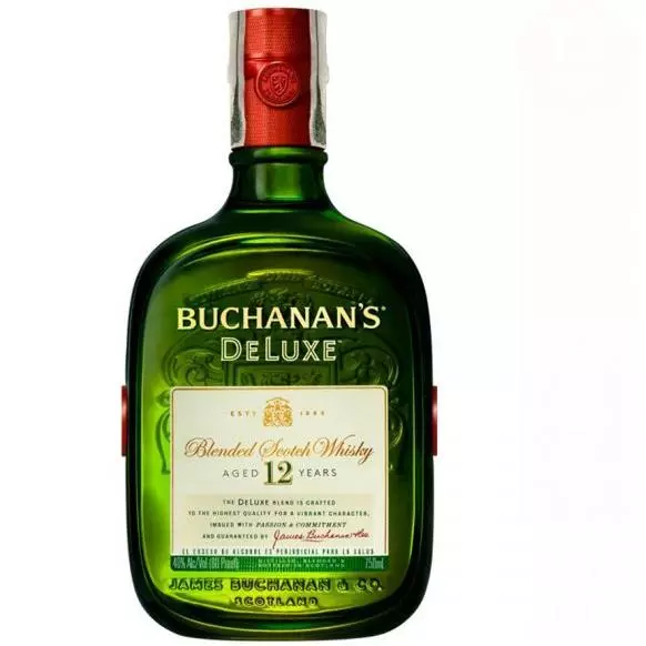 Whisky Buchanans 12 años botella