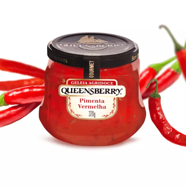 Joy de GELEIA de PIMENTA 4 Peças