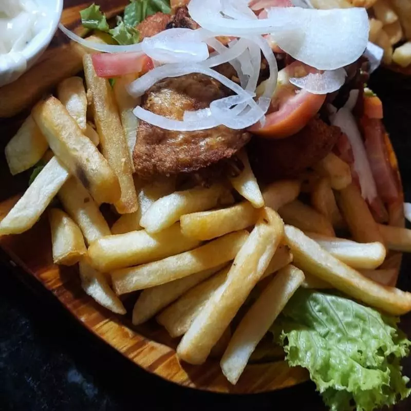 1/2 FRANGO À PASSARINHA 🐔🍟