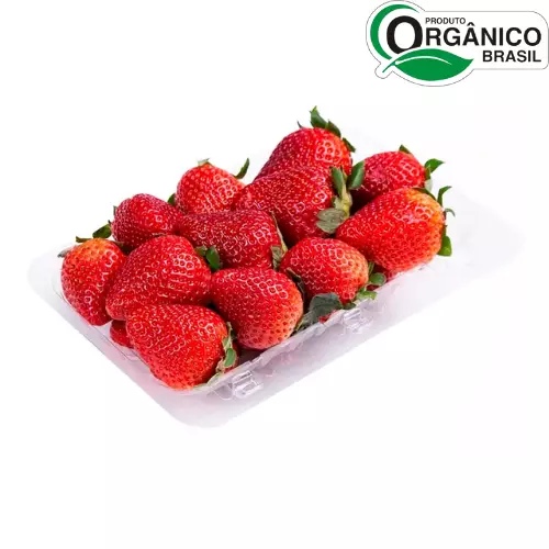 Morango Orgânico Bandeja