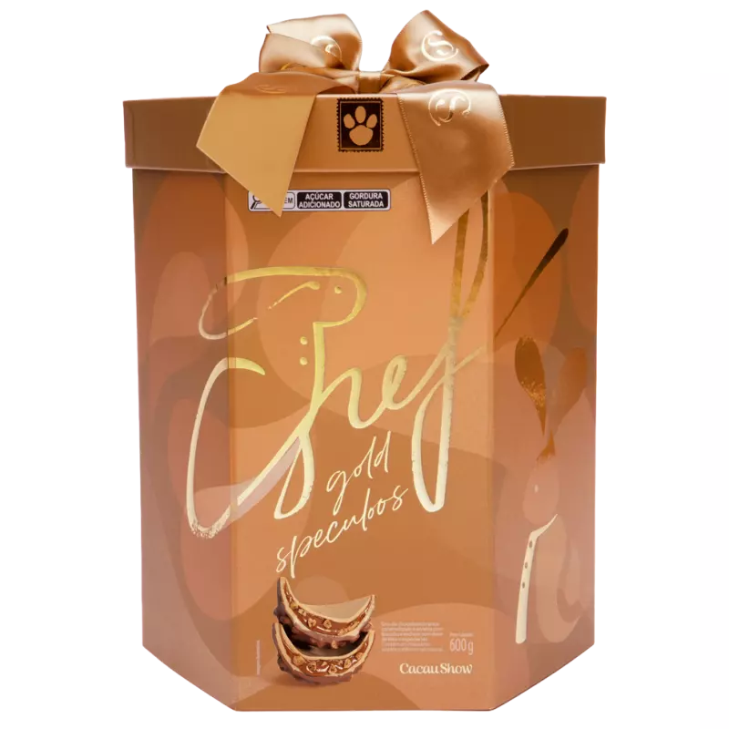 Ovo Recheado Chef Gold Speculoos600g
