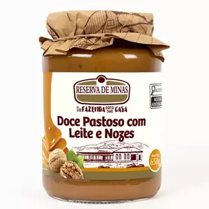 Doce Pastoso com Leite e Nozes 650g