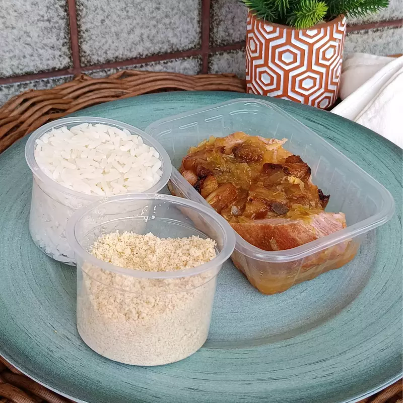 Lombo suino com abacaxi