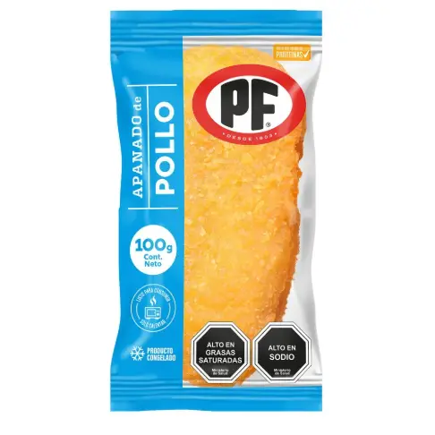POLLO APANADO 100GR PF