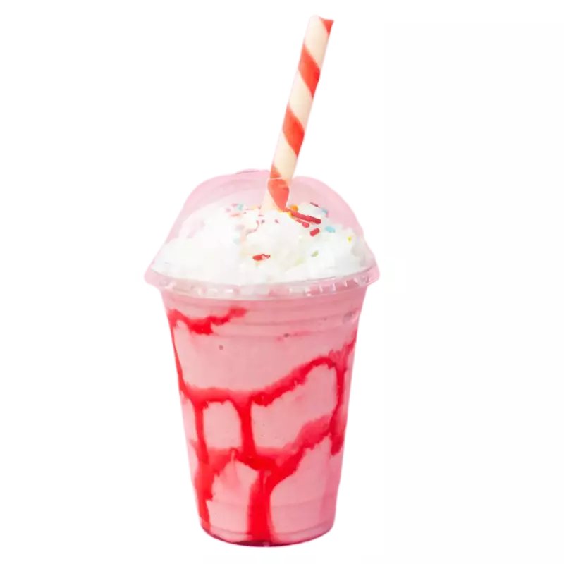 Frappe de fresa