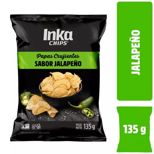 INKA CHIPS JALAPEÑO 135GR