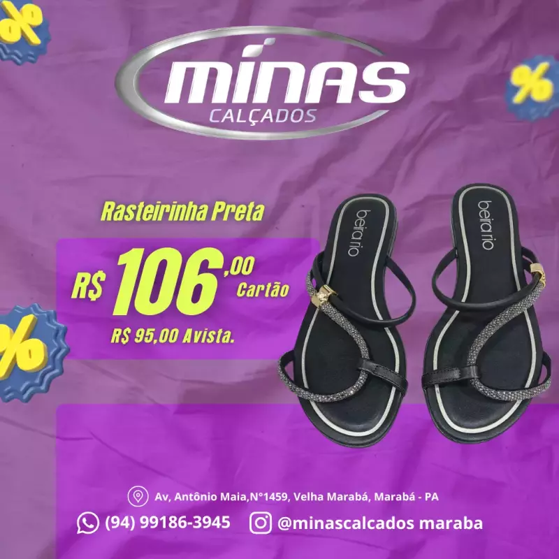 Rasteirinha Preta RF:8552101