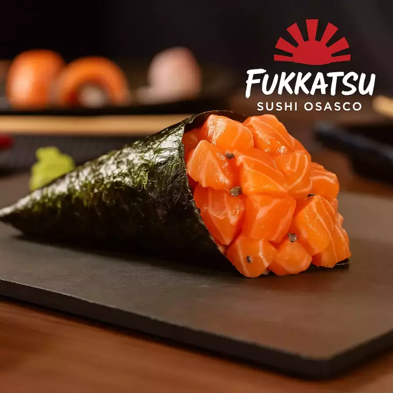 TEMAKI SALMÃO SEM ARROZ