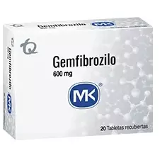 GEMFIBROZILO 600MG CAJA X 20 TABLETA