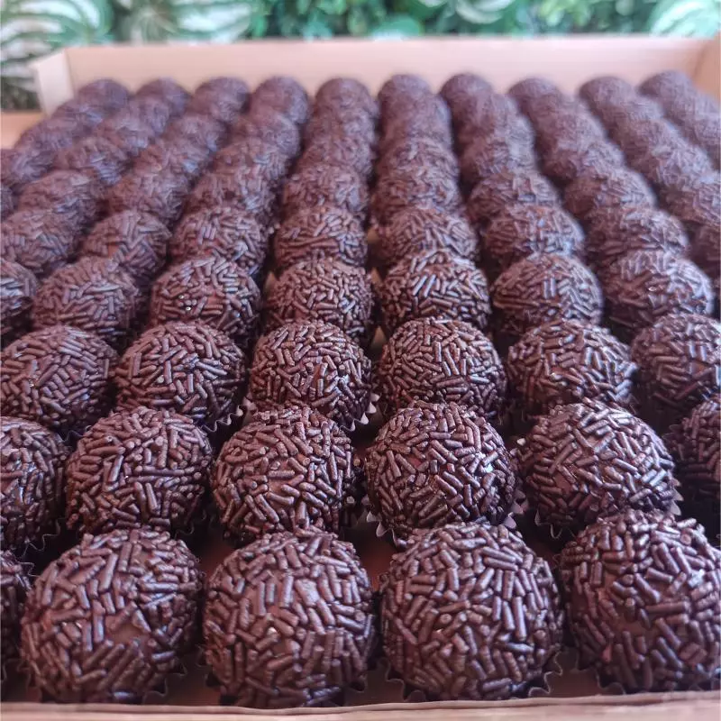 Cento de brigadeiro tradicional