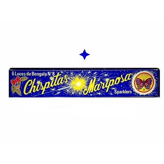 CHISPITAS MARIPOSA X 6 UNID