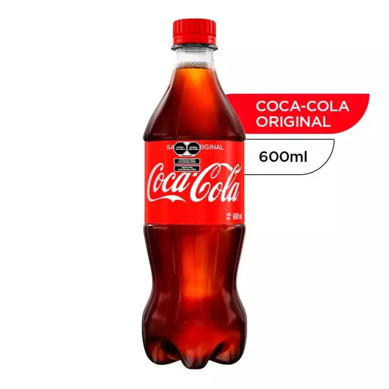 Refri. Coca-Cola 600ml original