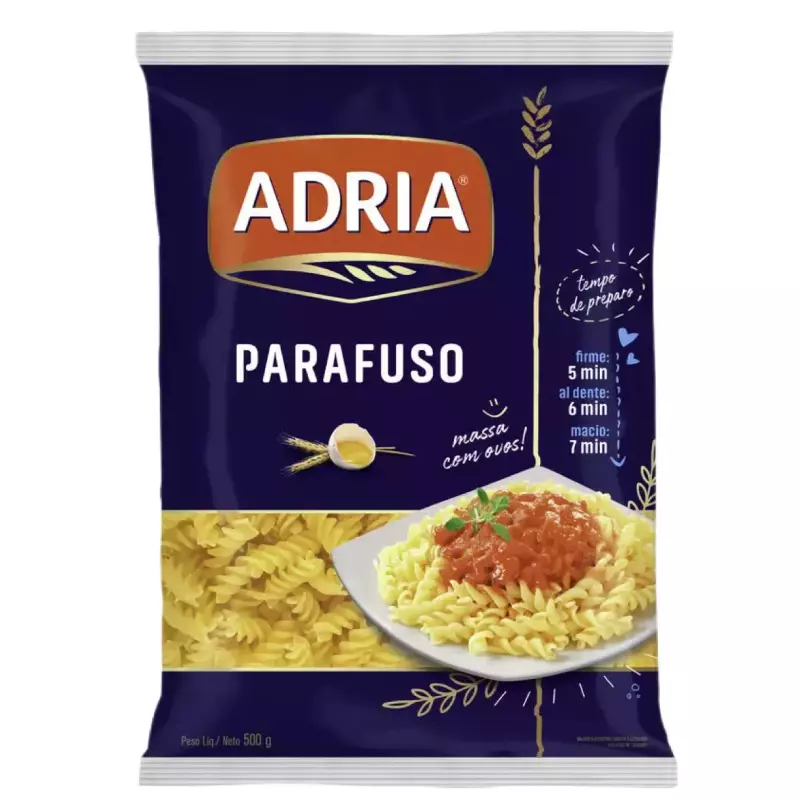 Macarrão Adria 500g PARAFUSO