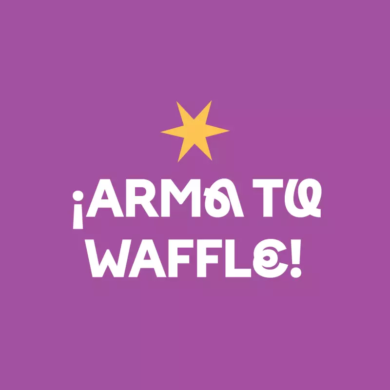 ARMA TU WAFFLE CON HELADO