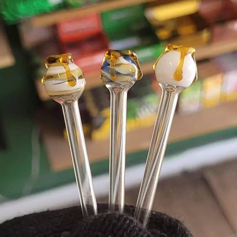 PITEIRA DE VIDRO POTE DE MEL