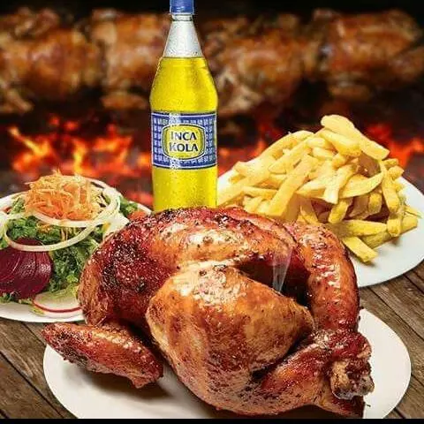 Pollo entero + Inka kola 1.5L