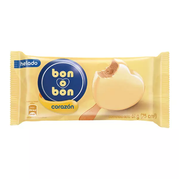 HELADO BON CORAZON BLANCO