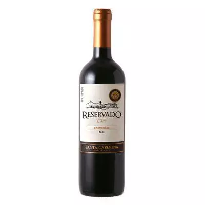 Vino Tinto santa Carolina botella x 750ml