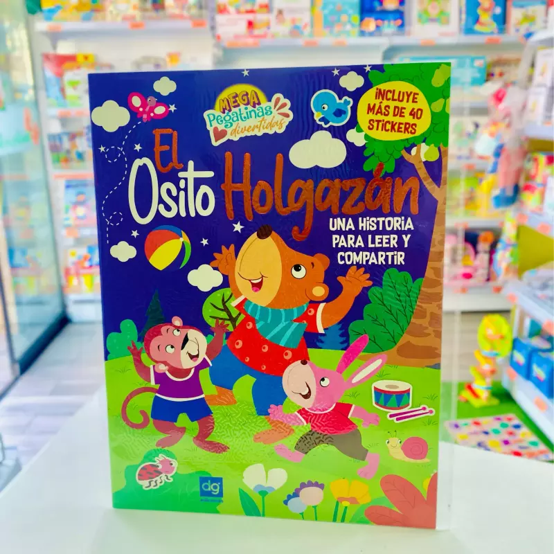 EL OSITO HOLGAZAN - MEGA PEGATINAS
