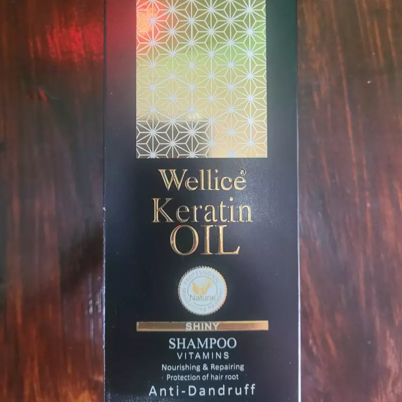 Wellice keratin oil: shampoo