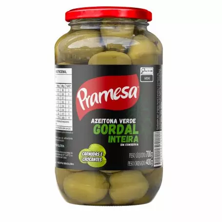 Azeitonas Verdes Inteiras 400g