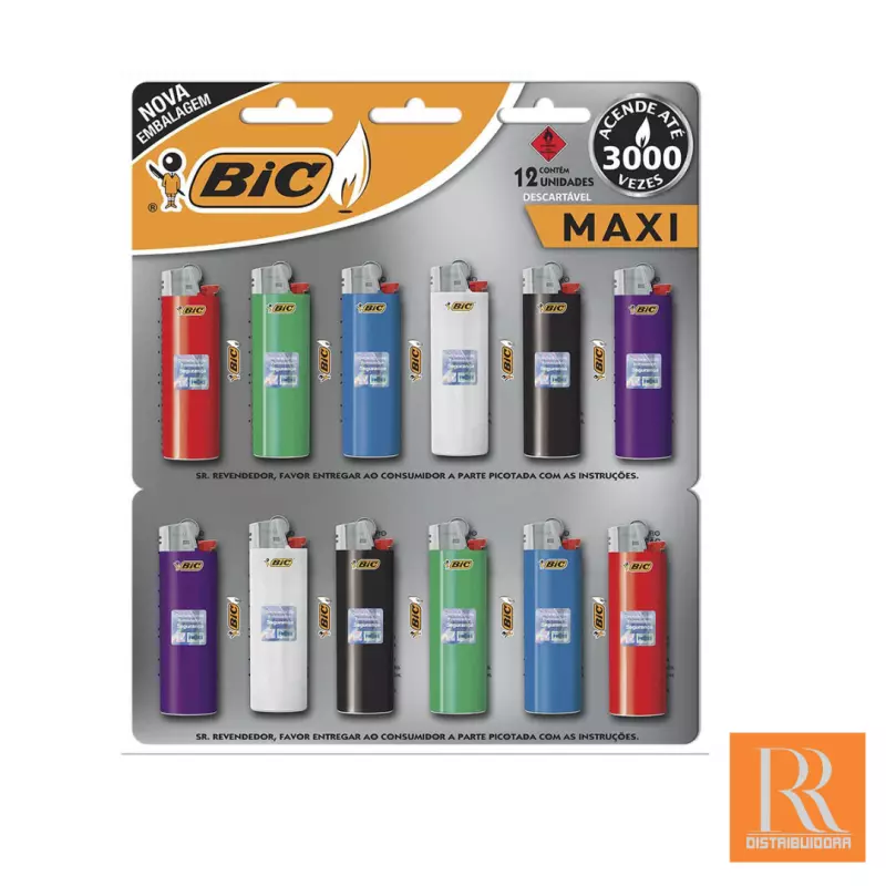 Isqueiro Bic Grande (1X12UN)