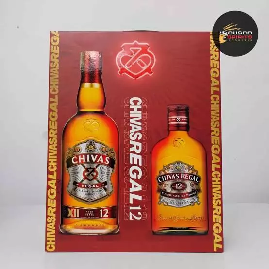 CHIVAS 12 AÑOS CON CHATA 750 ML