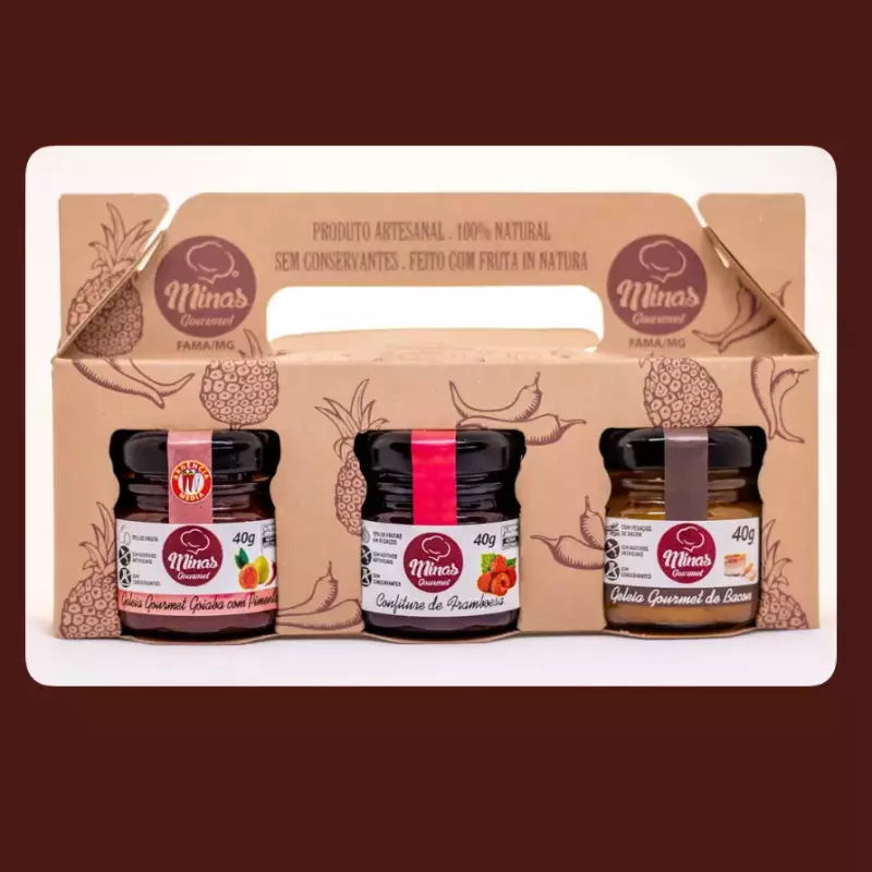 Kit de Geléias Gourmet
