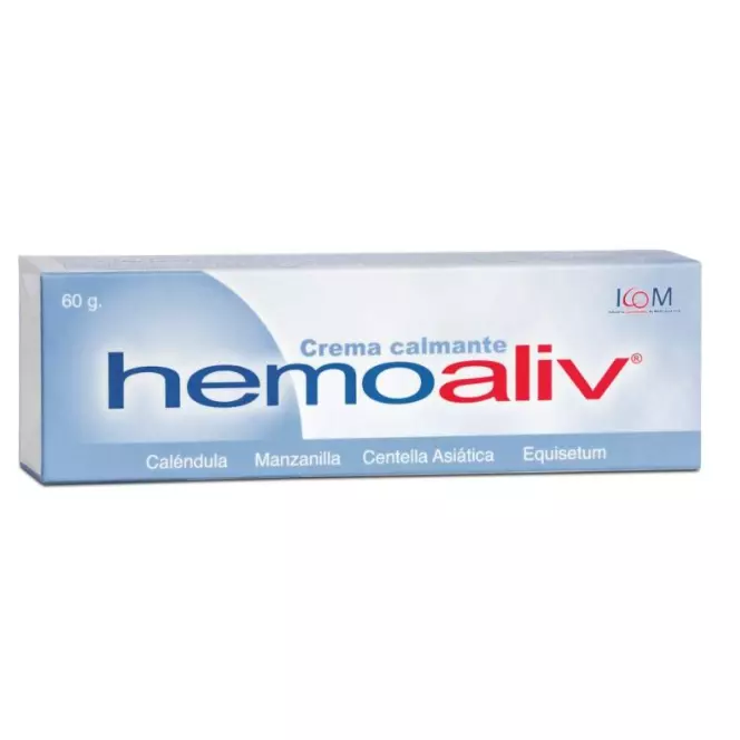 Hemoaliv Crema Calmante 60 g Icom
