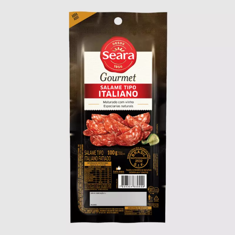 Salame Tipo Italiano Seara 100g