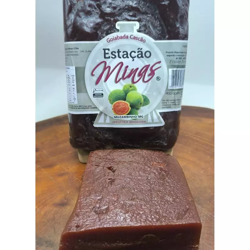 Goiabada Cascão em Barra - 500g